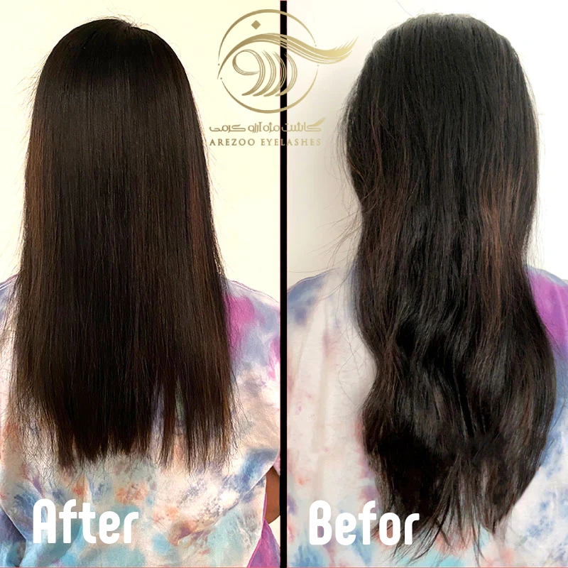 نتایج مکمل موی هیرتامین hairtamin